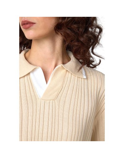 MMC876M09 T-Shirt Brittany Color Beige Talla XS SM y ML