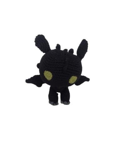 Amigurumi dragón Chimuelo