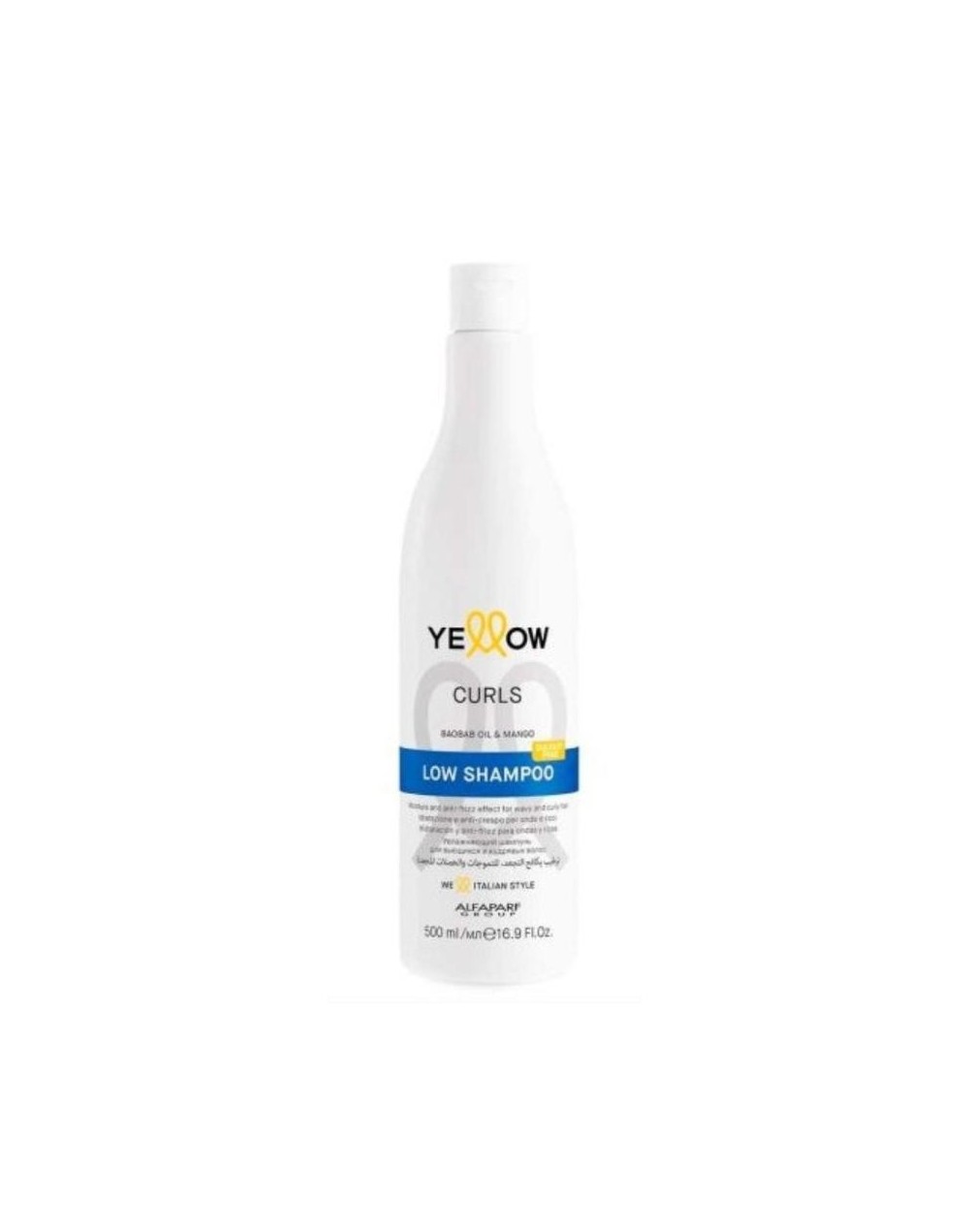 YELLOW CURLS BAOBAB OIL Y MANGO LOW SHAMPOO 500ML