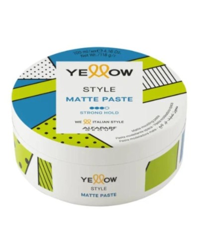 YELLOW STYLE MATTE PASTE STRONG HOLD 100ML CERA PARA CABELLO