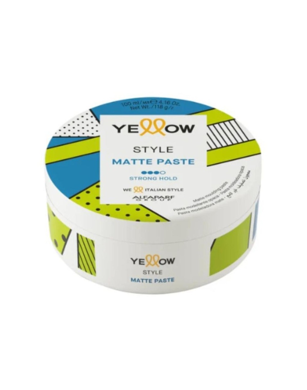 YELLOW STYLE MATTE PASTE STRONG HOLD 100ML CERA PARA CABELLO