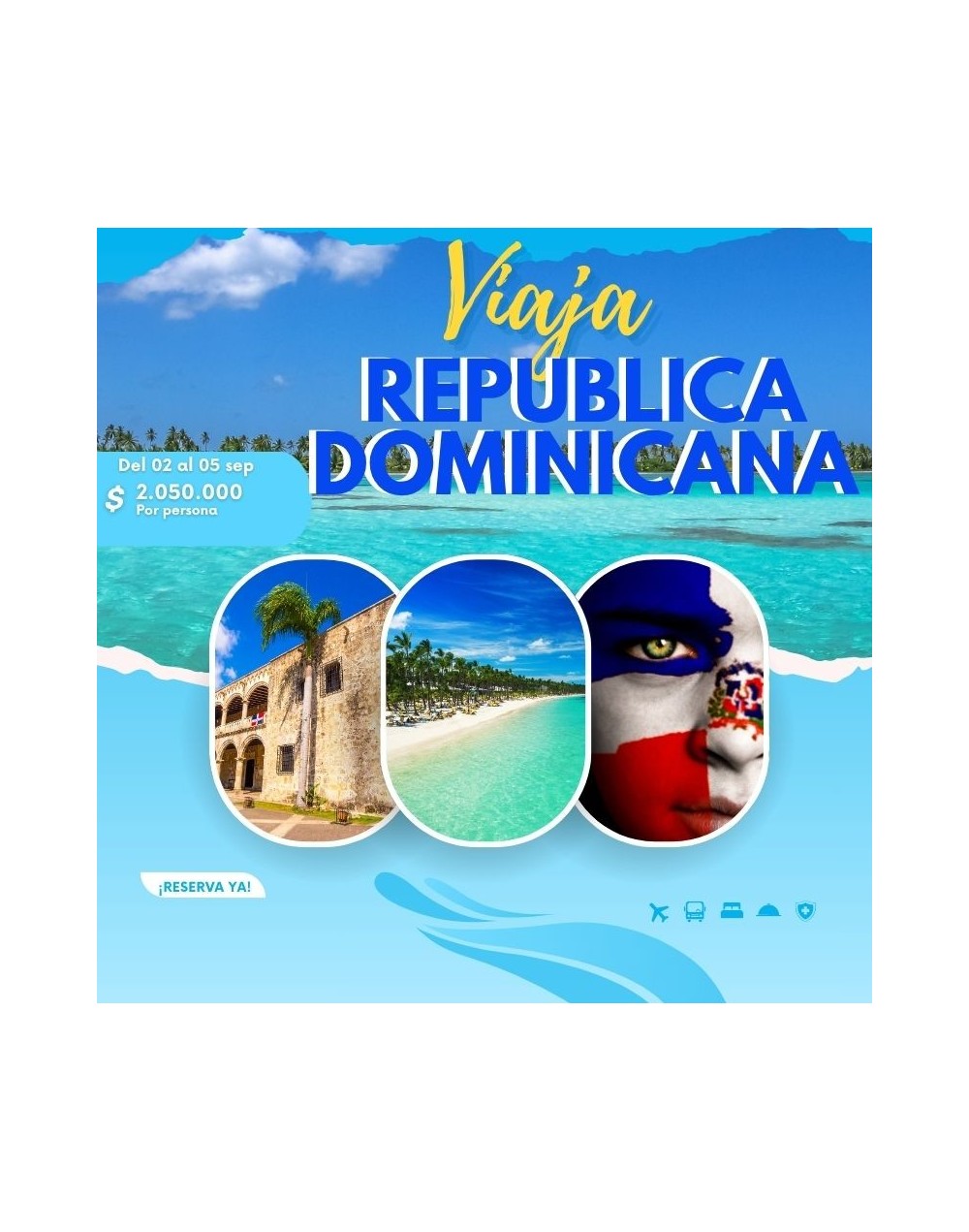 REPUBLICA DOMINICANA 4 DÍAS 3 NOCHES TODO INCLUIDO 