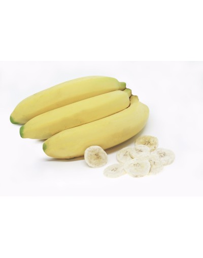 Banano liofilizado en rodajas  Kg