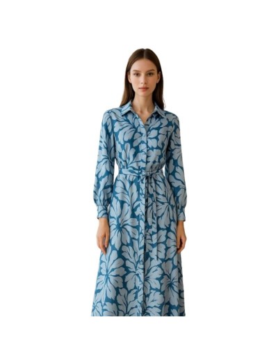 VESTIDO PARA DAMA EN SEDA MANGO