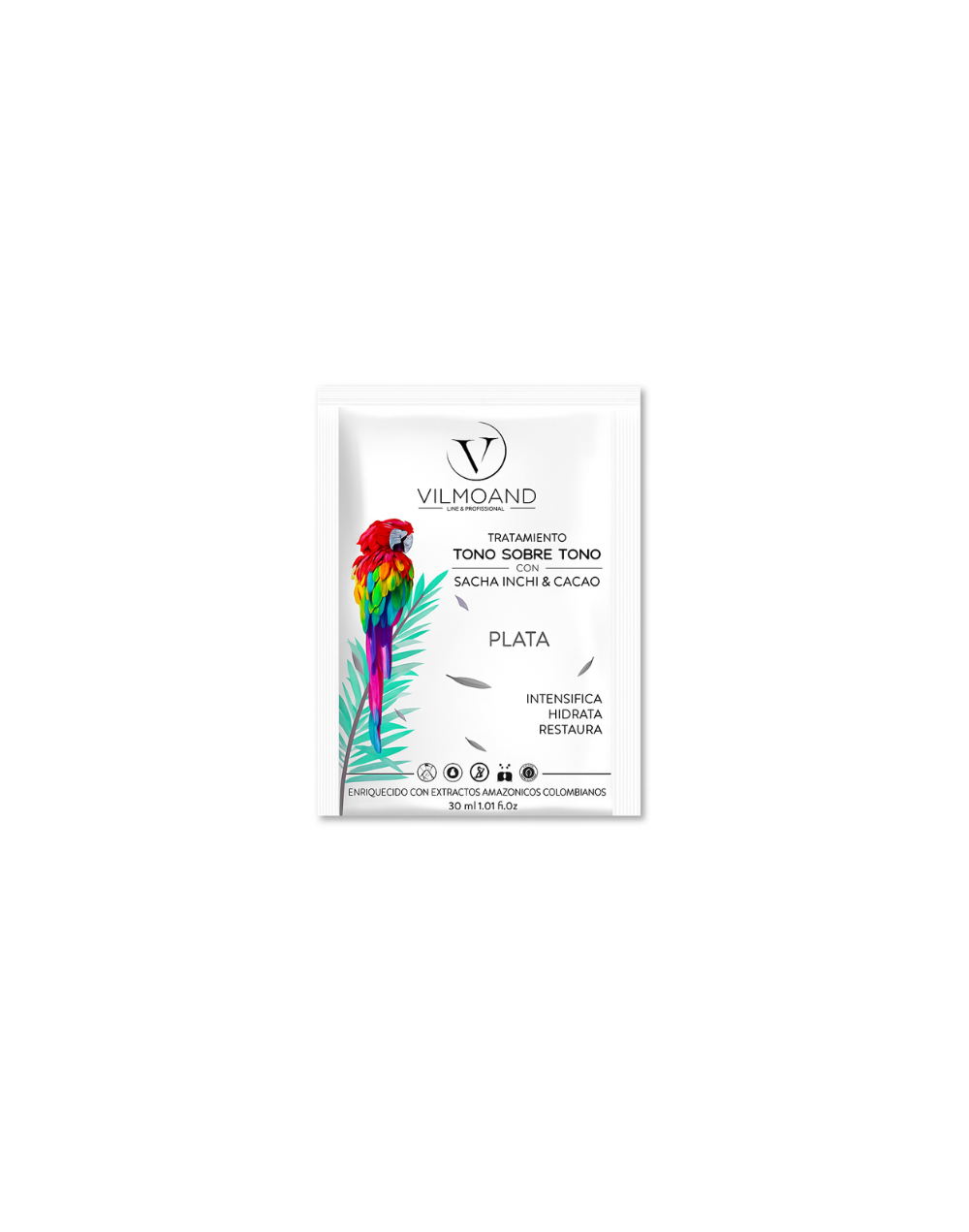 Vilmoad tono sobre tono sachet x 50 ml  Plata