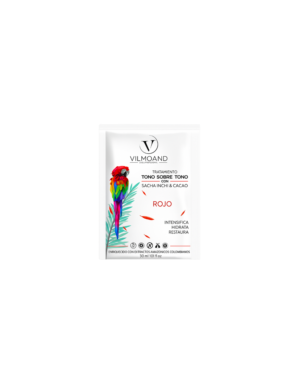 Vilmoad tono sobre tono sachet x 50 ml Rojo