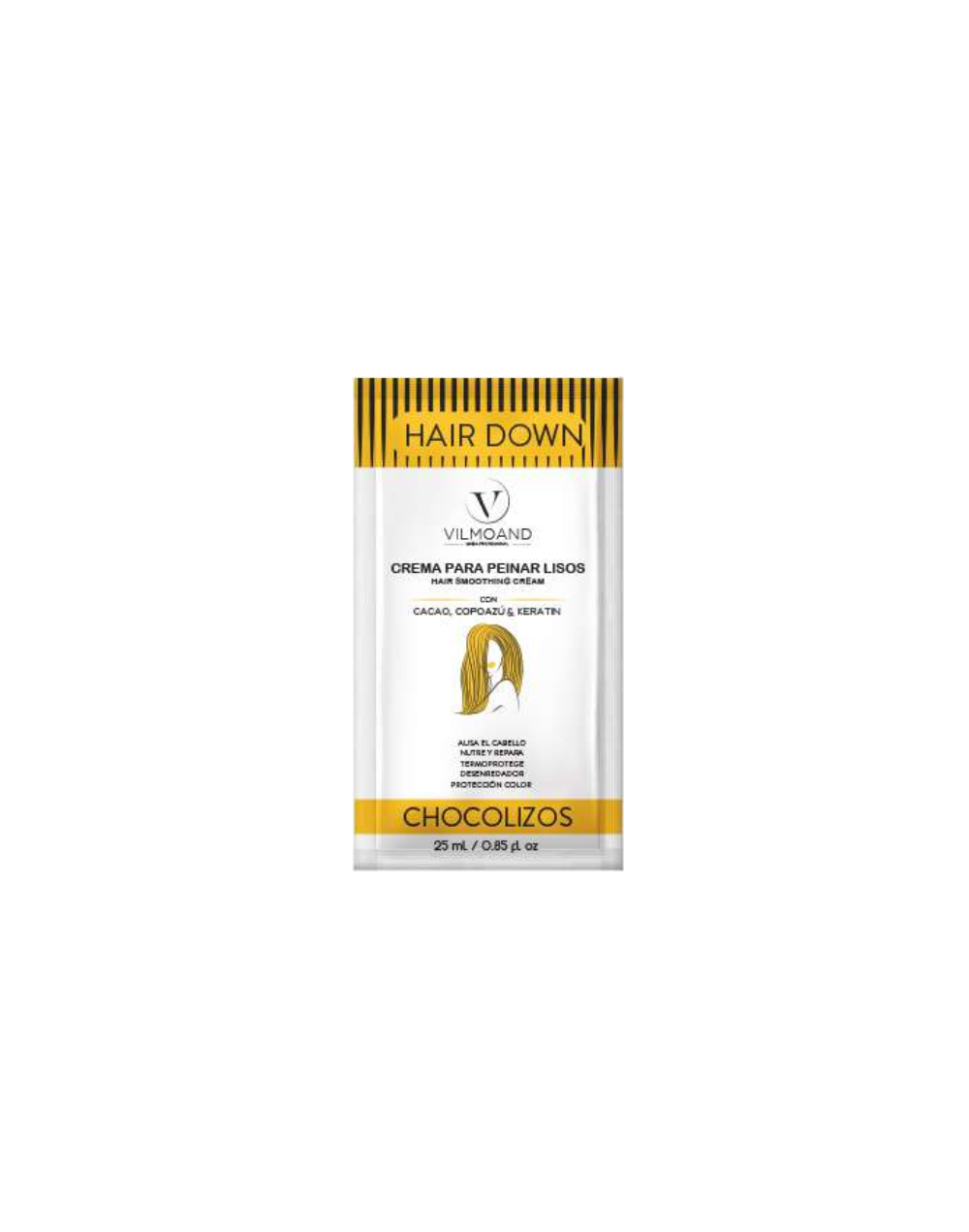 Crema para peinar Chocolisos sachet 25ml