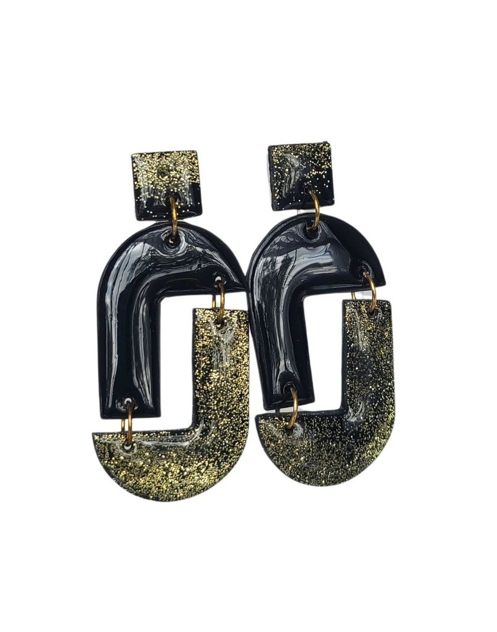 Elegante Dorado Negro y Dorado
