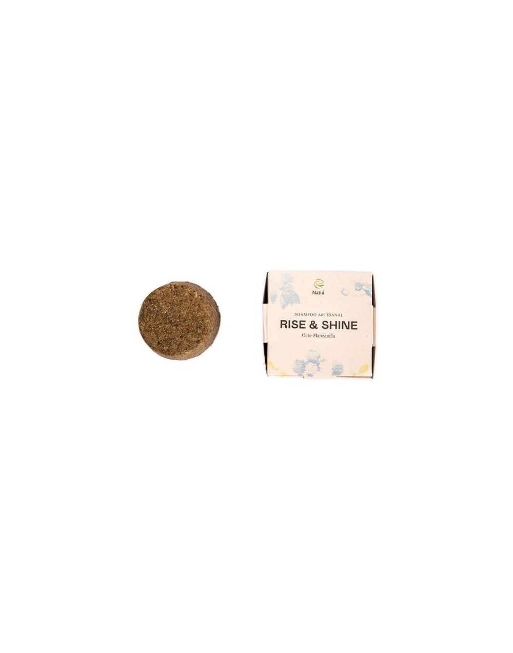 Shampoo Sólido Cabello Normal (Ocre Manzanilla) - Natiú