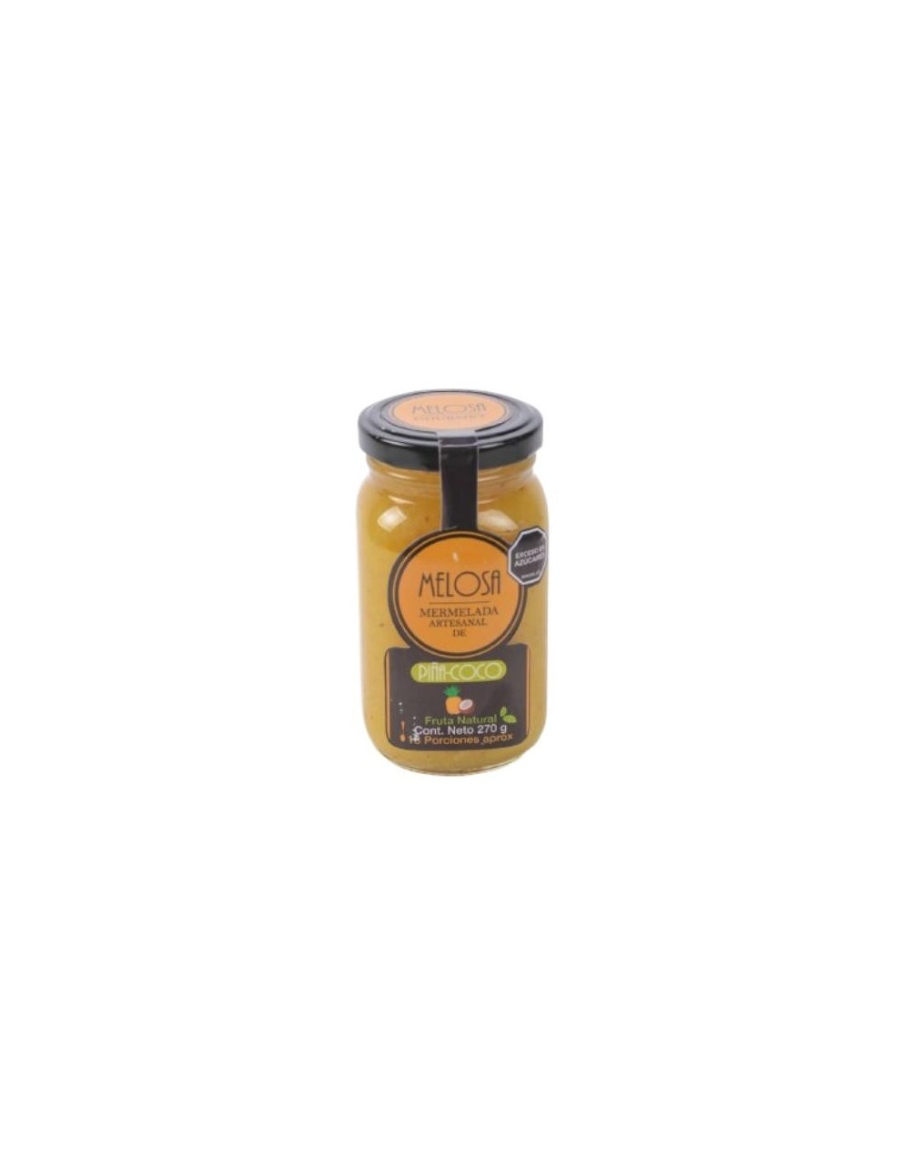 Mermelada Premium de Piña-Coco 270 gramos 