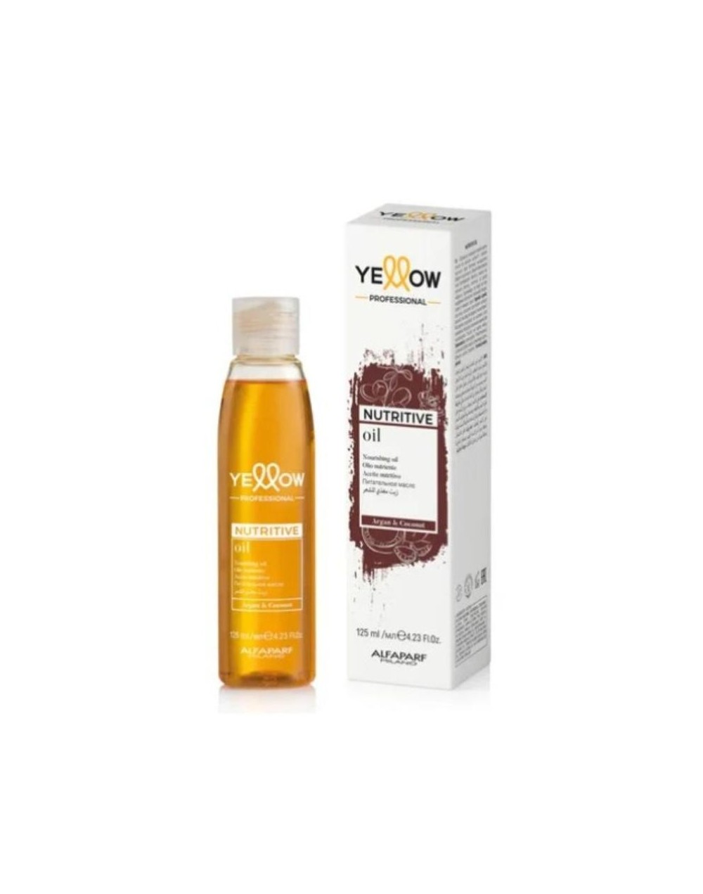 YELLOW NUTRITIVE OIL ARGAN COCONUT 120ML