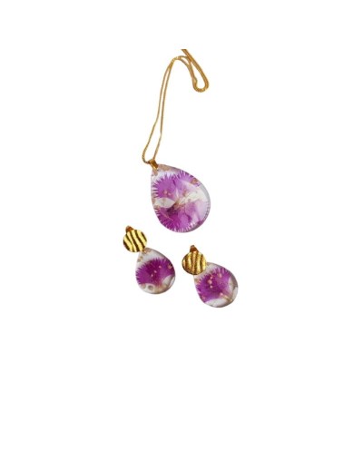 set de collar y aretes de Silvaria
