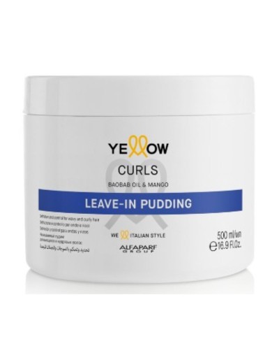 YELLOW CURLS LEAVE IN PUDDING 500ML