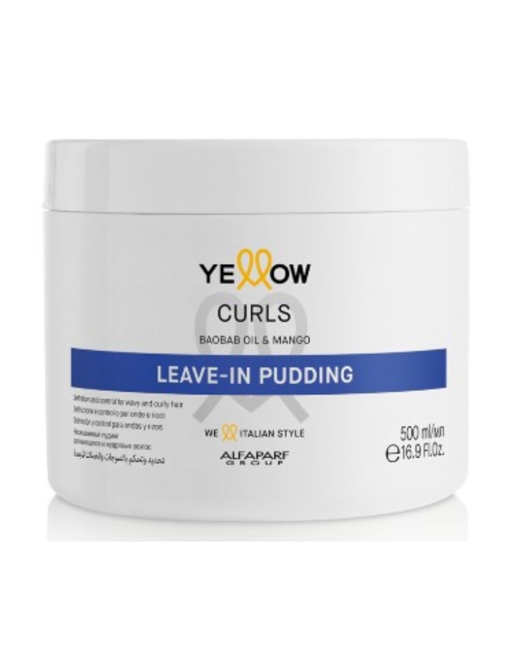 YELLOW CURLS LEAVE IN PUDDING 500ML