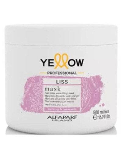 YELLOW LISS MASK ACONDICIONADORA ANTI FRIZZ 500ML