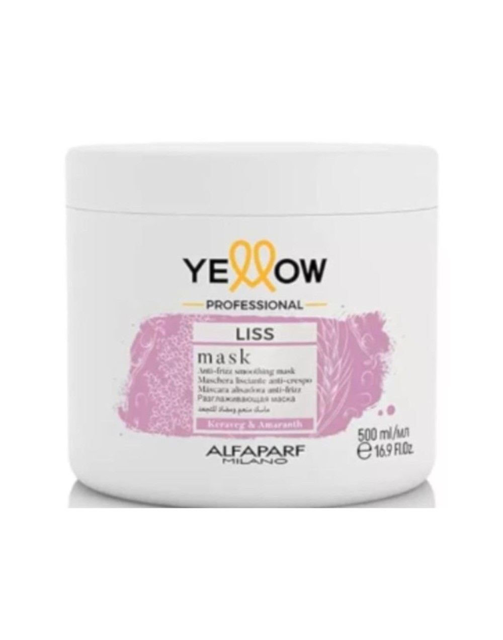 YELLOW LISS MASK ACONDICIONADORA ANTI FRIZZ 500ML