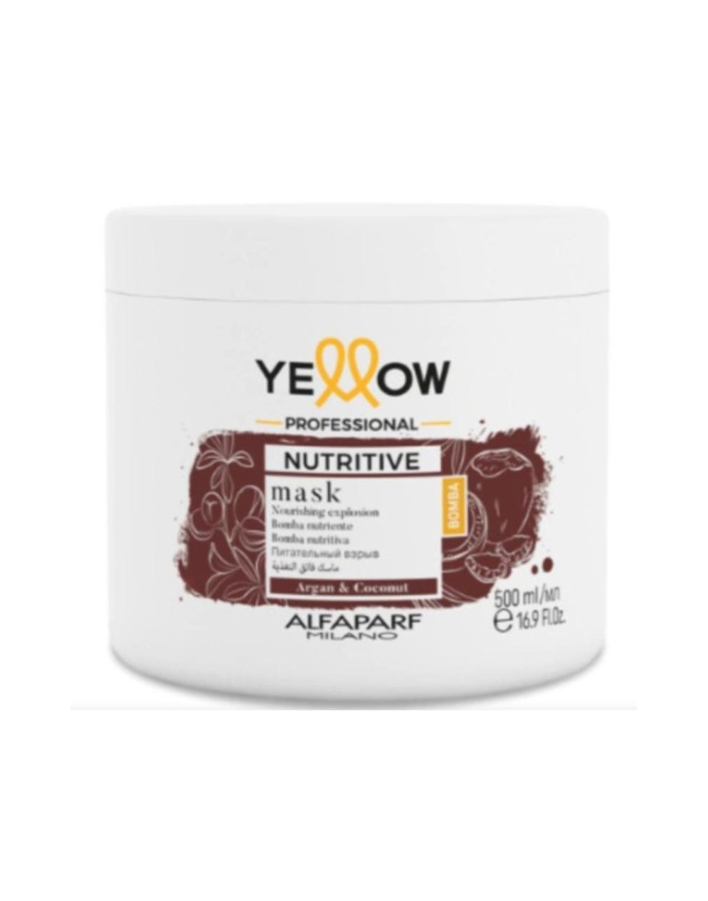 YELLOW NUTRITIVE CONDITIONING MASK 500ML