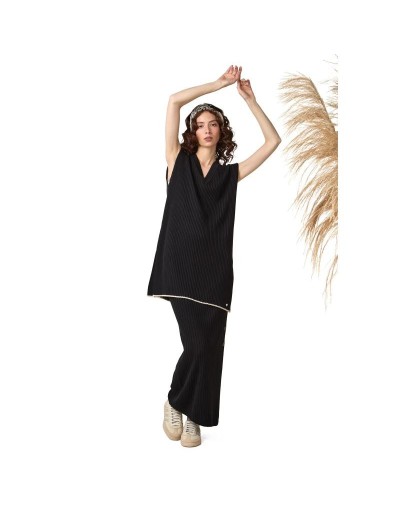 OMC882U01 Chaleco Andrea Color Negro Talla Unica
