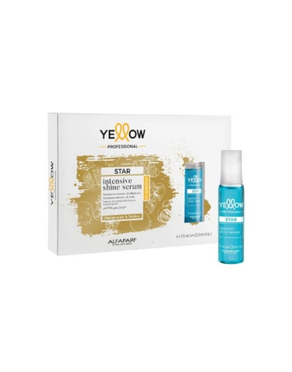 YELOW STAR INTENSIVE SHINE SERUM 6X13ML