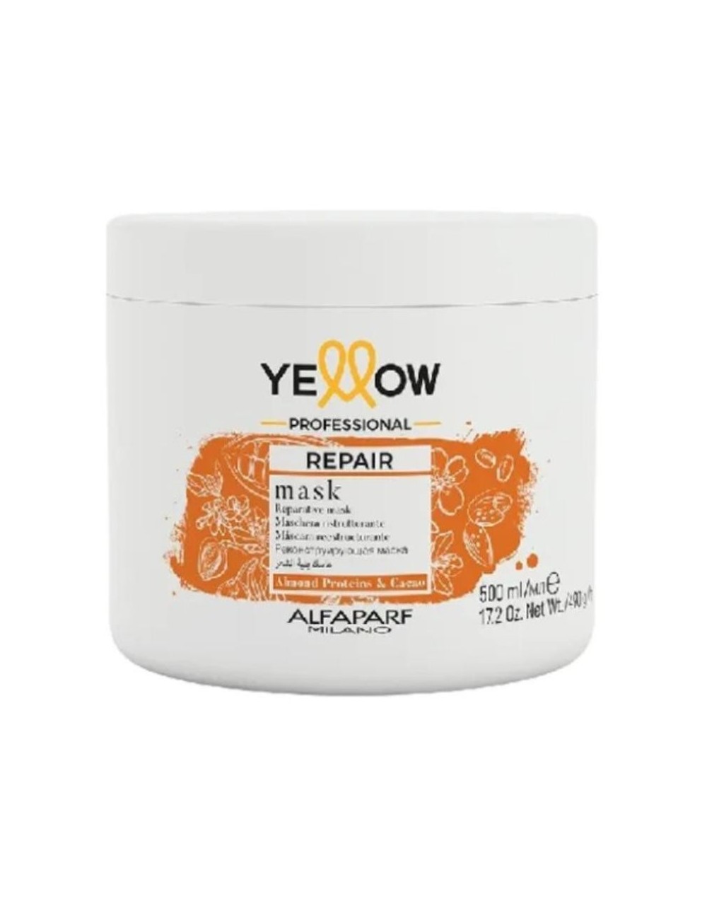 YELLOW REPAIR MASK REESTRUCTURANTE 500ML