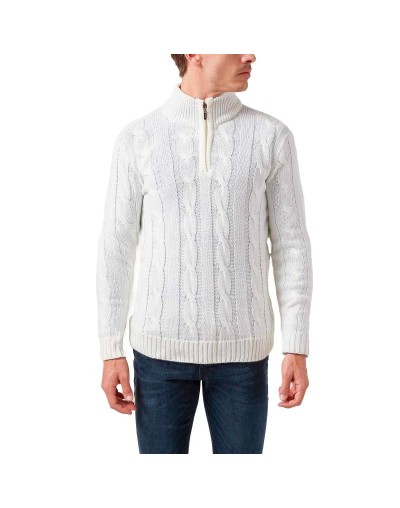 DHA693 Camisero Trenzado Color Marfil Talla XS S M L XL