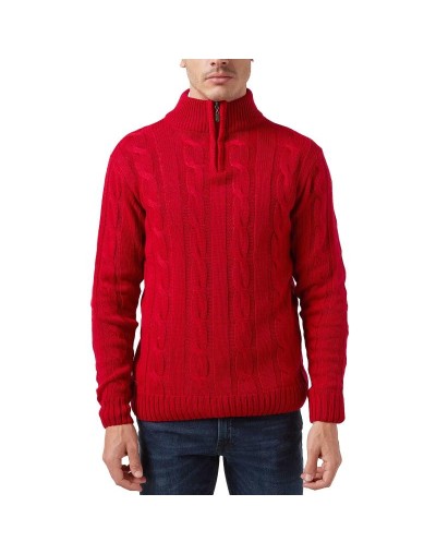 DHA693 Camisero Trenzado Color Rojo Talla XS S M L XL