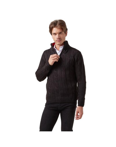 DHA693 Camisero Trenzado Color Negro Talla XS S M L XL