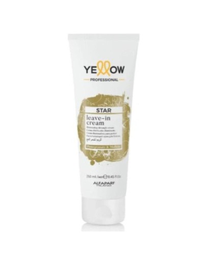 YELLOW STAR LEAVE IN CREAM INTENSIFICADOR DE BRILLO 250ML