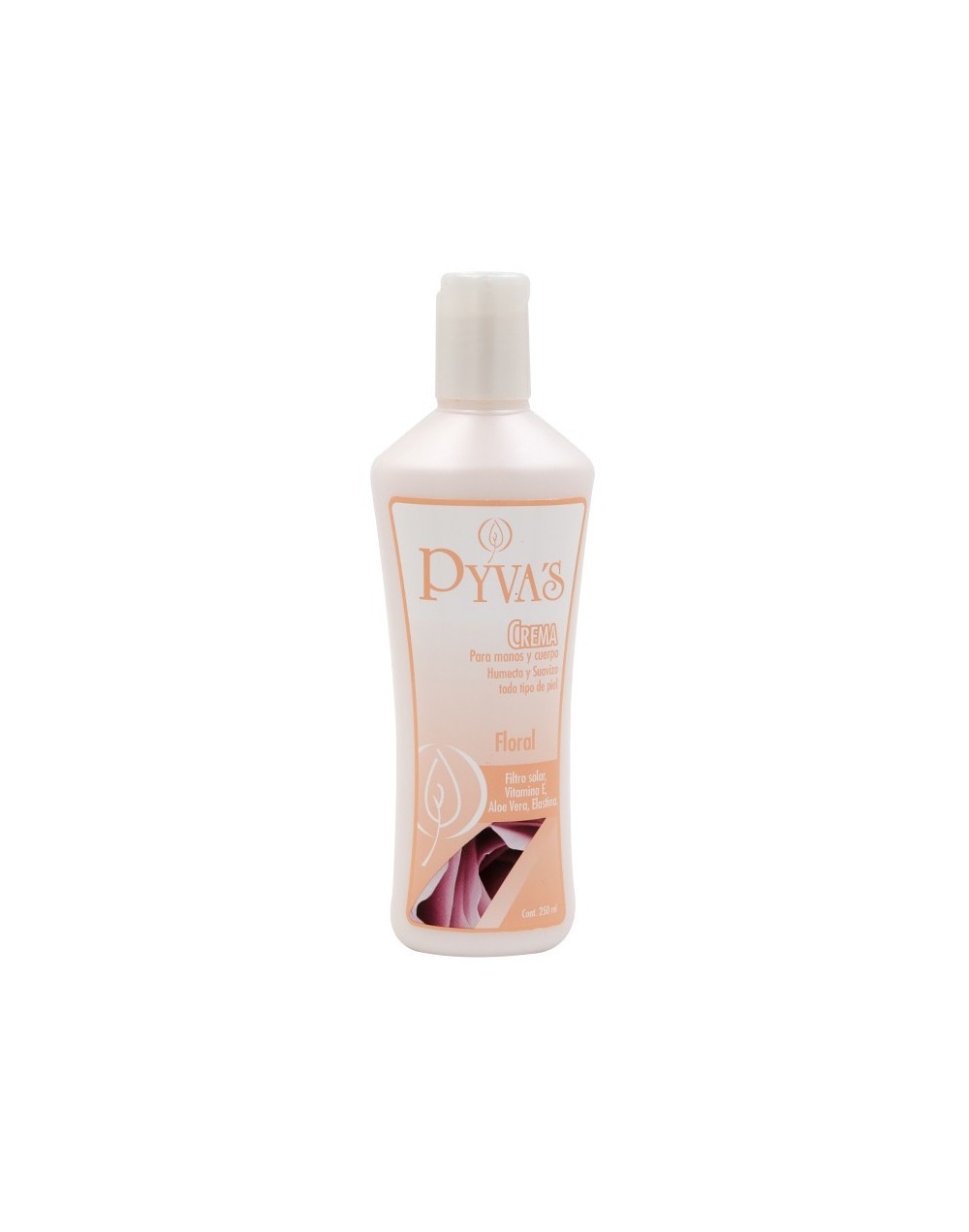 CREMA PARA MANOS Y CUERPO  PYVA´S x 250mL