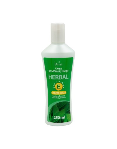 CREMA PARA MANOS Y CUERPO  PYVA´S x 250mL