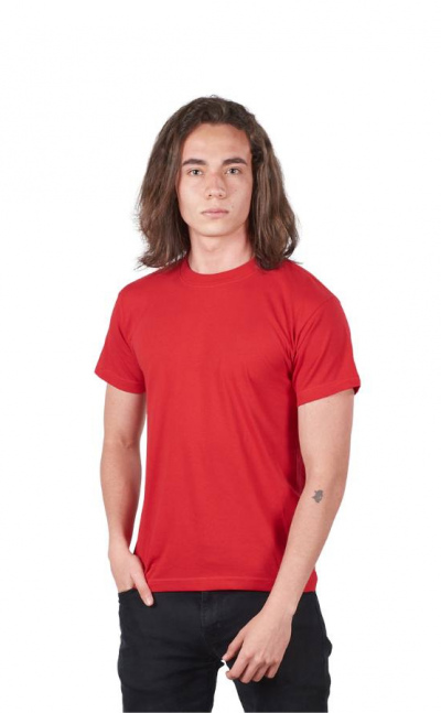 Camiseta t-shirt clásica masculina en algodón open end
