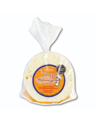 Arepa Antioqueña Tradicional por 5 Unds | Arepas San Jorge