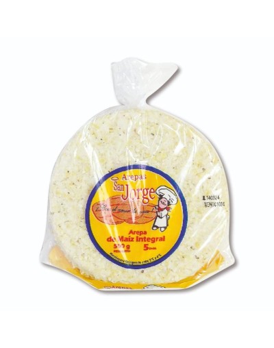 Arepa de Maiz Integral 100% Artesanal | Arepas San Jorge