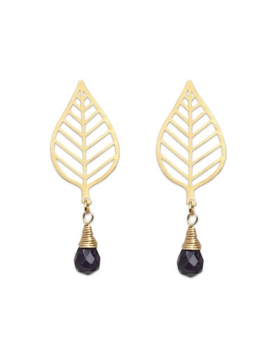aretes con amatista