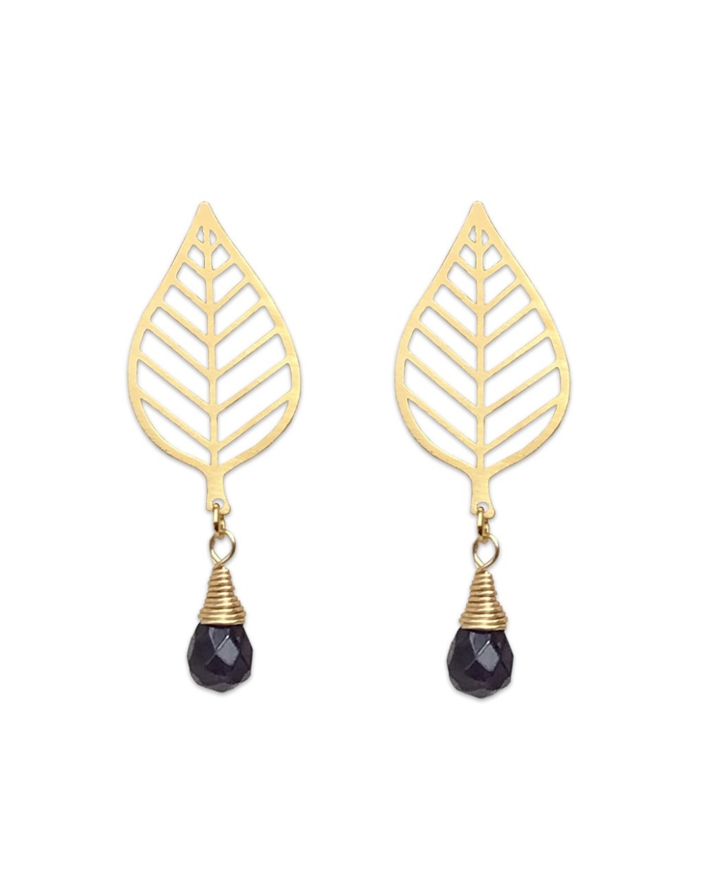 aretes con amatista