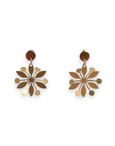 aretes hipoalergenicos aretes en forma de pistilos aretes en acero inoxidable