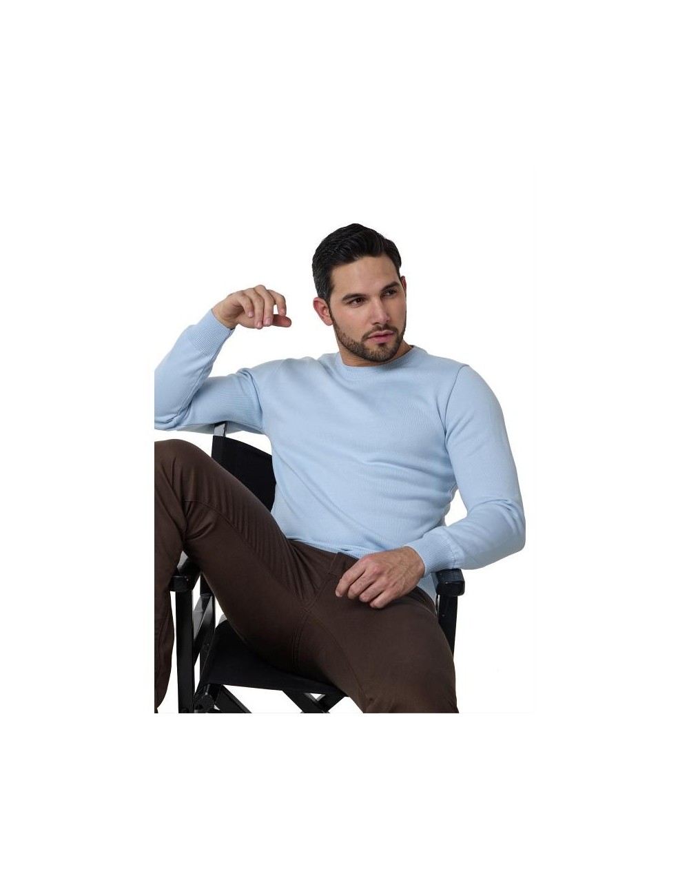 OHC872 Buzo Robert Color Azul Claro Talla S M L XL