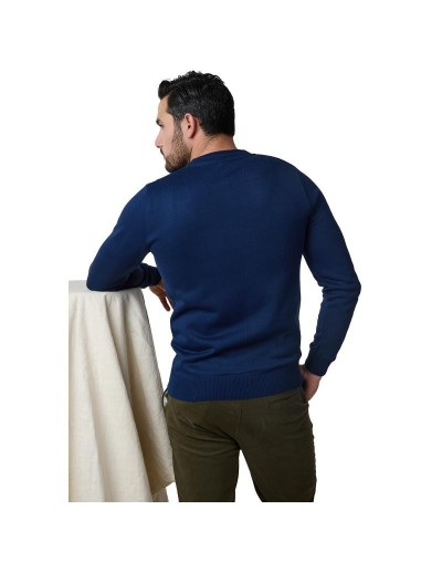 OHC872 Buzo Robert Color Azul Marino Talla S M L XL