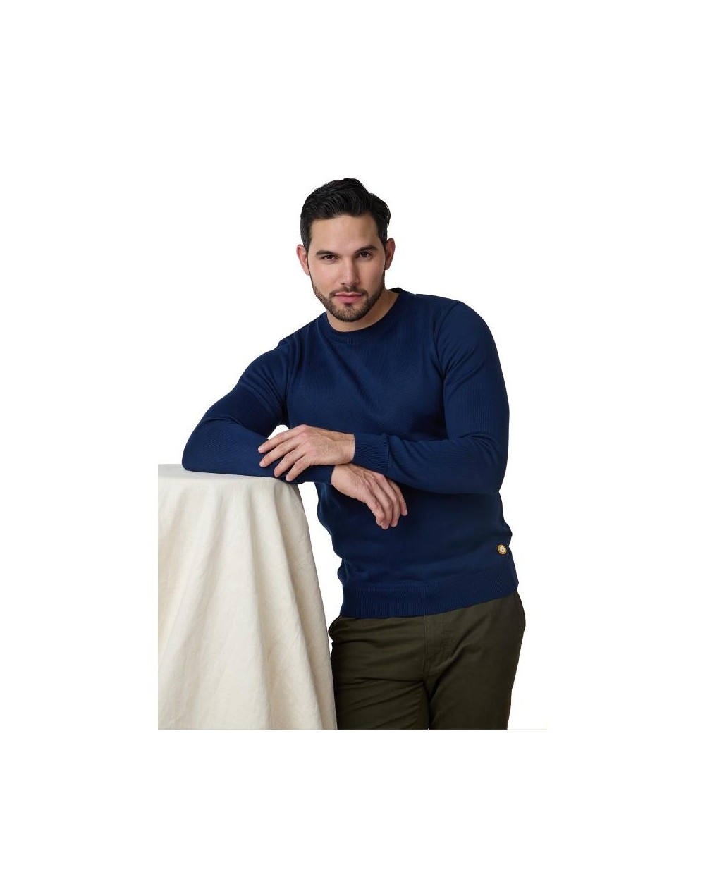 OHC872 Buzo Robert Color Azul Marino Talla S M L XL