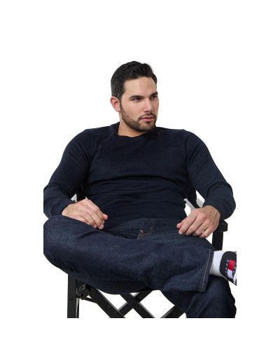 OHC872 Buzo Robert Color Azul Oscuro Talla S M L XL