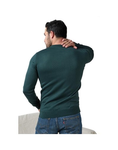 OHC872 Buzo Robert Color Verde Oscuro Talla S M L XL