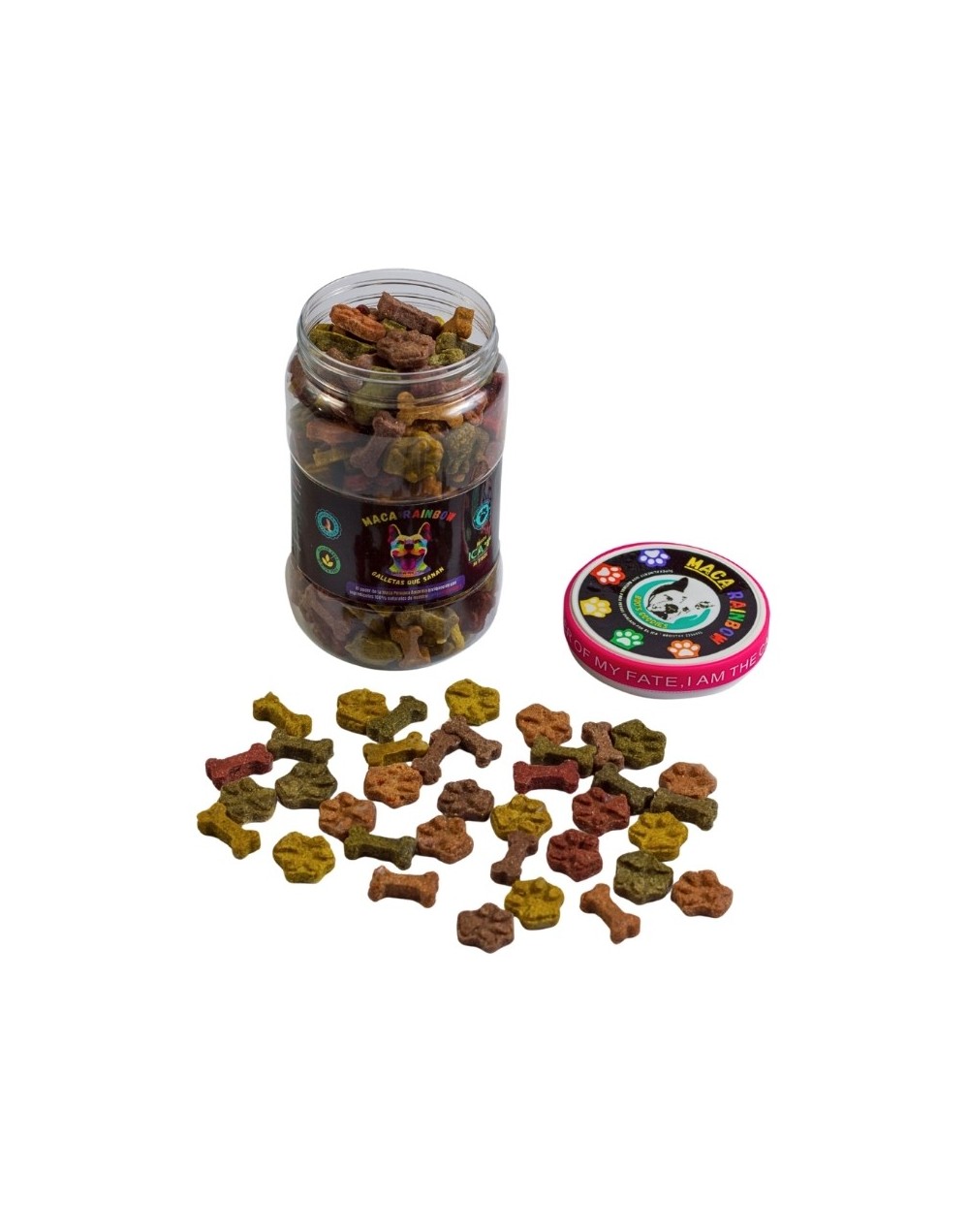 MACA RAINBOW - GALLETAS FUNCIONALES PERROS PEQUEÑOS