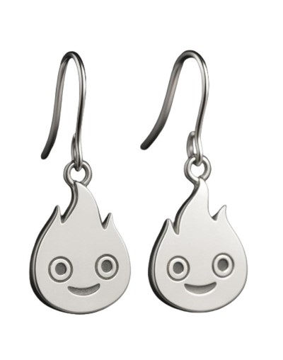 Studio Ghibli Aretes Calcifer