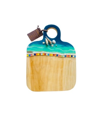 tabla cuadrada 40 x 30 cm - MARE vitral