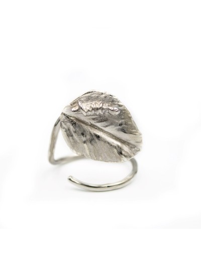 Anillo Eco Floral Espiral