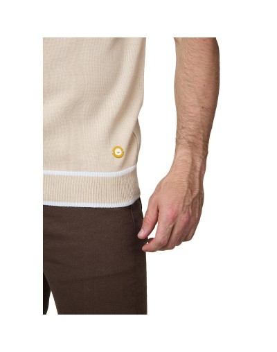 MHA890 T-Shirt Peter Color Beige Talla S M L XL