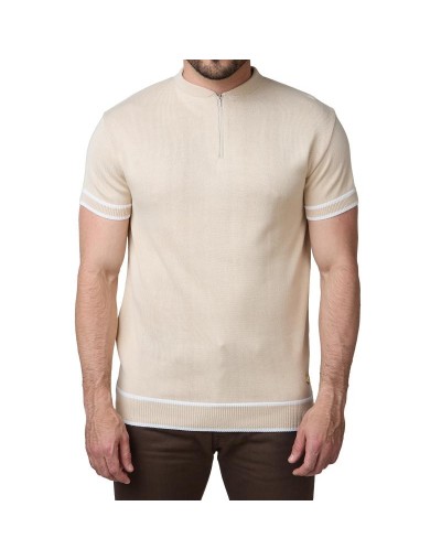 MHA890 T-Shirt Peter Color Beige Talla S M L XL