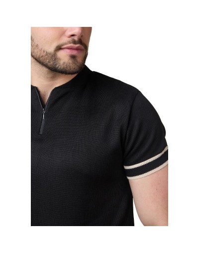 MHA890 T-Shirt Peter Color Negro Talla S M L XL