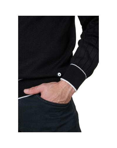 MHA887 Camisa Jacob Color Negro Talla S M L XL 