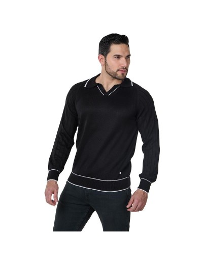 MHA887 Camisa Jacob Color Negro Talla S M L XL 